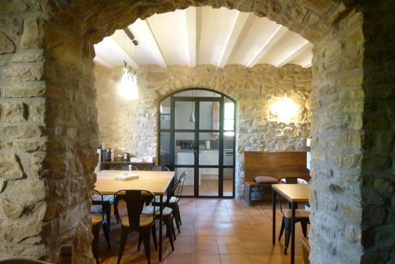 Cal Ros Panzió Calonge de Segarra Kültér fotó